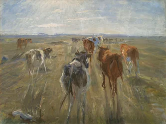 Dlouhé stíny. Skot na ostrově Saltholm, kolem 1890